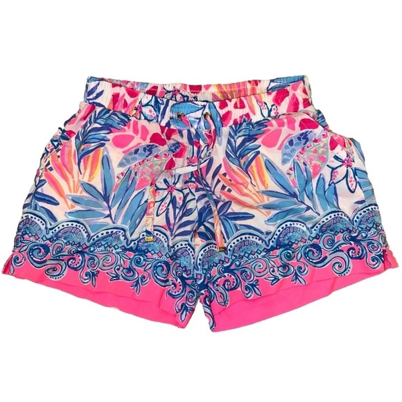 Lilly Pulitzer NWT Katia Shorts Small Resort White Rain Forest Retreat Size XXS - Picture 4 of 9